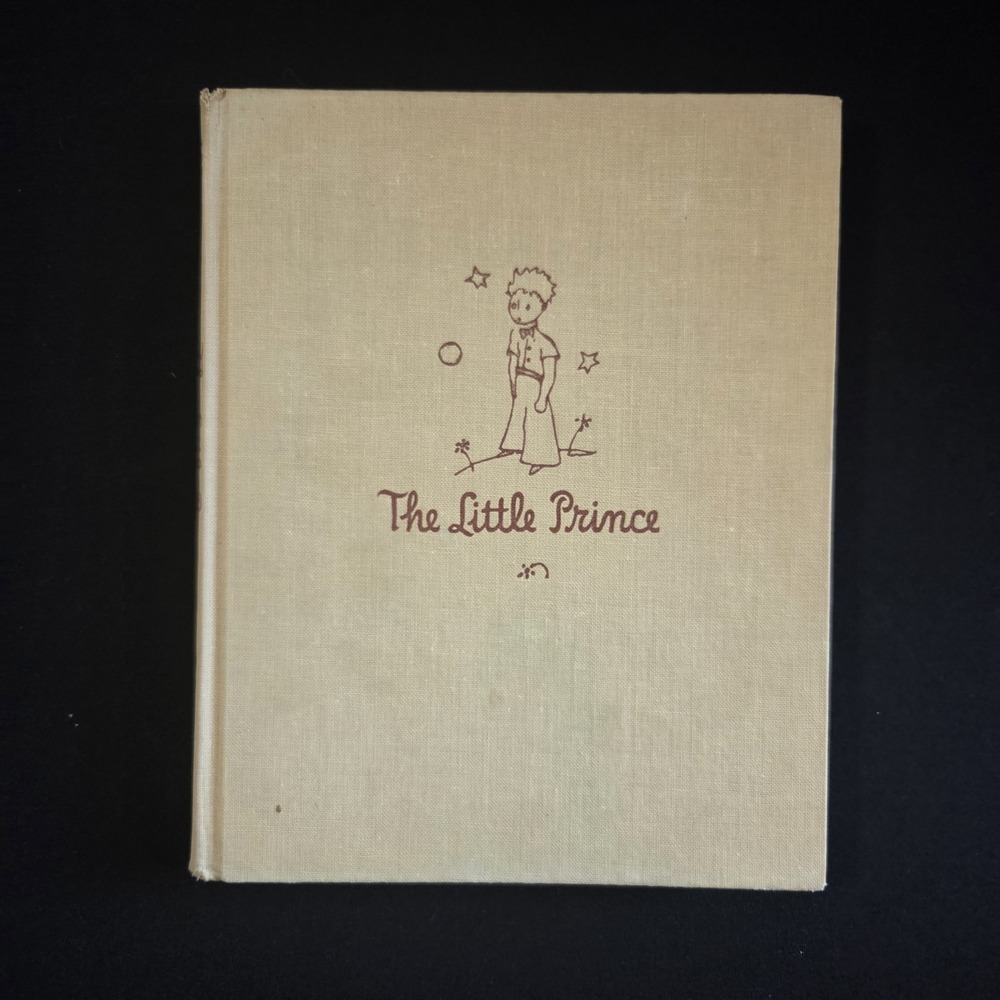 The Little Prince Hardcover Katherine Woods Harcourt Brace Vintage Kids Book